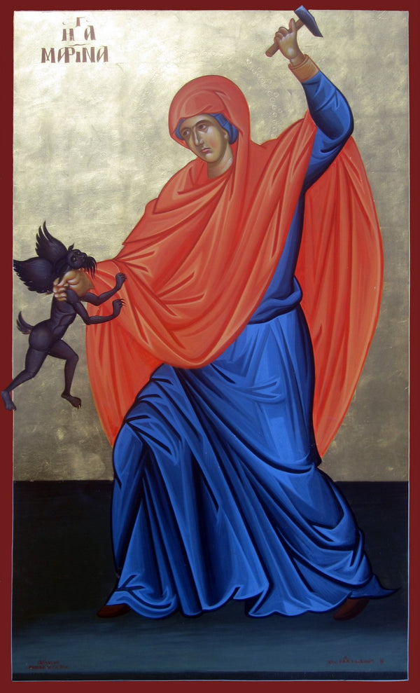 Saint Marina the great martyr and vanquisher of demons