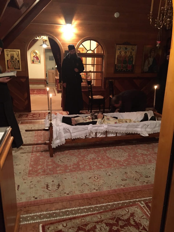 The blessed repose of Elder Ephraim