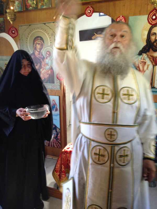 From the Service at St Paraskevi