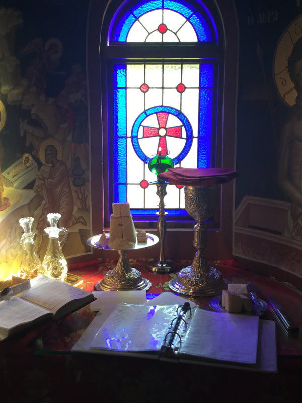 The commemoration of the Orthodox brethren during the preparation of the Holy Gifts for the Divine Liturgy at monasterevmc.org