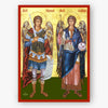 Archangels Michael & Gabriel Orthodox Icon