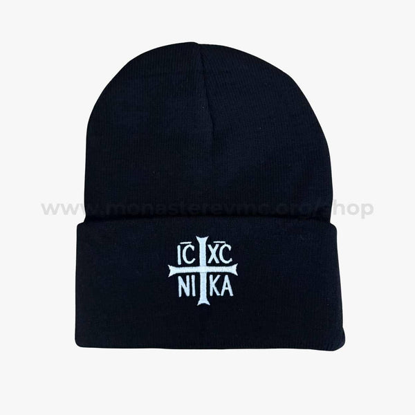 Orthodox Cross Winter Beanie – Multiple Colors