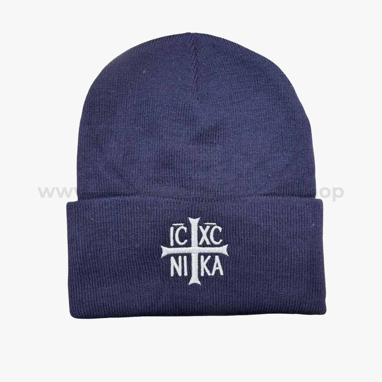 Orthodox Cross Winter Beanie – Multiple Colors