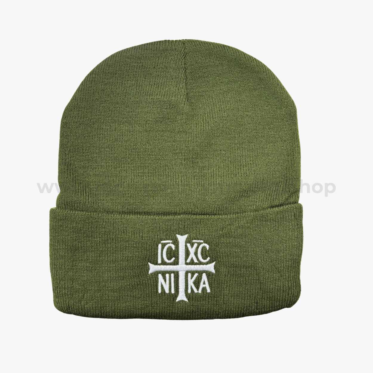 Orthodox Cross Winter Beanie – Multiple Colors