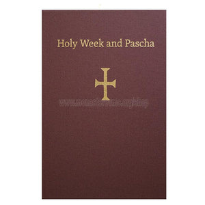 Holy Week & Pascha English only edition orthodox book sold by the sisters of monasterevmc.org