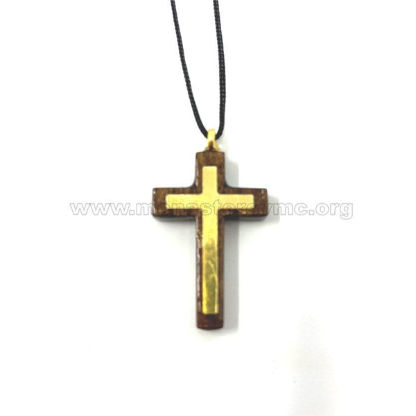 Orthodox Christian wooden engraved cross sold in Canada by the sisters of monasterevmc.org / Croix orthodoxe en bois vendu au Québec par les soeurs du monasterevmc.org