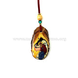 Nativity Orthodox icon ornament for sale made by the sisters of monasterevmc.org