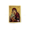 Pocket size Orthodox icon of the Mother of God Sweet Kissing sold by the sisters of monasterevmc.org