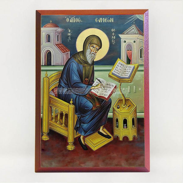 Saint Symeon the New Theologian, byzantine custom made icon by the sisters of monasterevmc.org / Saint Syméon le nouveau théologien, icone byzantine orthodoxe fabriquée au Québec par les soeurs du monasterevmc.org, byzantine custom made icon by the sisters of monasterevmc.org / Sainte Marie d'Égypte, icone byzantine orthodoxe fabriquée au Québec par les soeurs du monasterevmc.org
