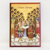 Synaxis of the Holy Archangels and Bodiless Hosts, byzantine orthodox custom made icon by the sisters of monasterevmc.org/ Synaxe des Saints Anges, icône byzantine orthodoxe fabriquée par les soeurs du monasterevmc.org