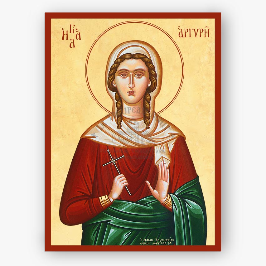 Saint Argyre Orthodox Icon