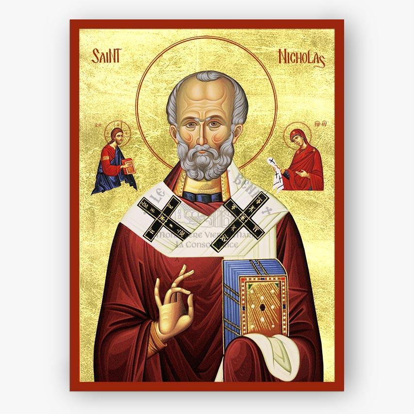 Icône de Saint Nicolas - Version A
