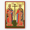 Icône des Saints Constantin et Hélène
