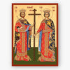 Icône des Saints Constantin et Hélène