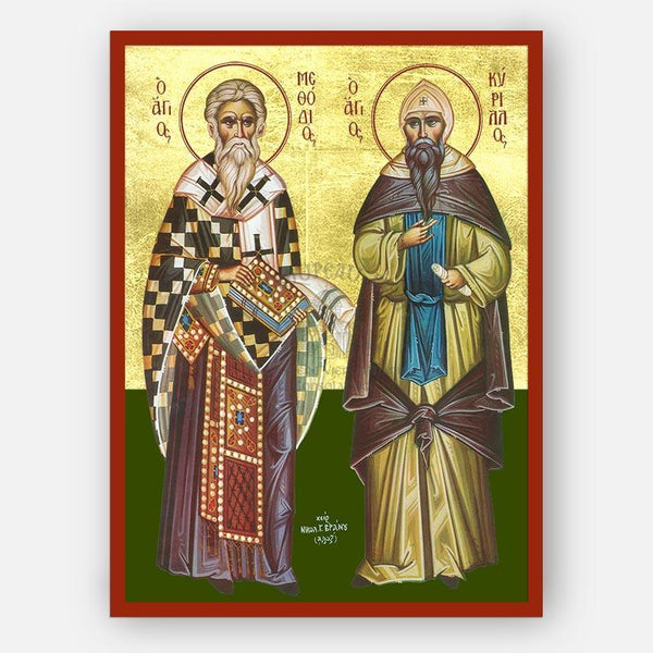 Icône des Saints Cyrille & Méthode