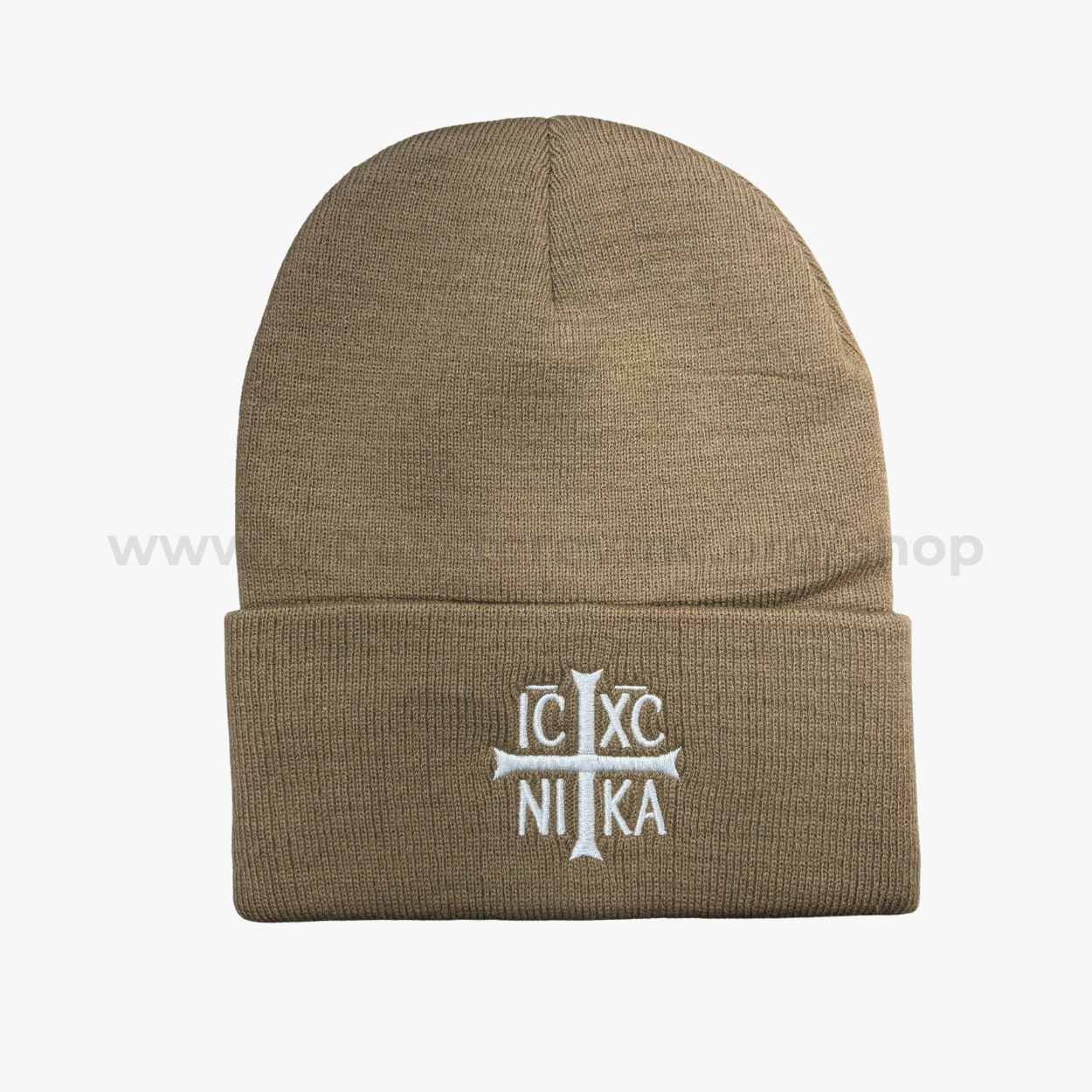 Orthodox Cross Winter Beanie – Multiple Colors