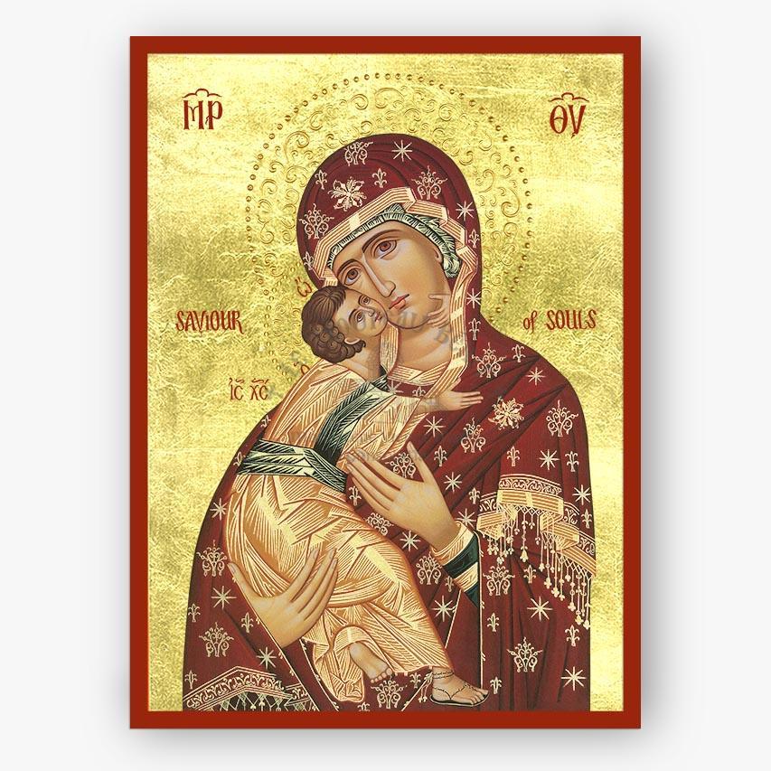 Icône de la Mère de Dieu la sauveuse des âmes