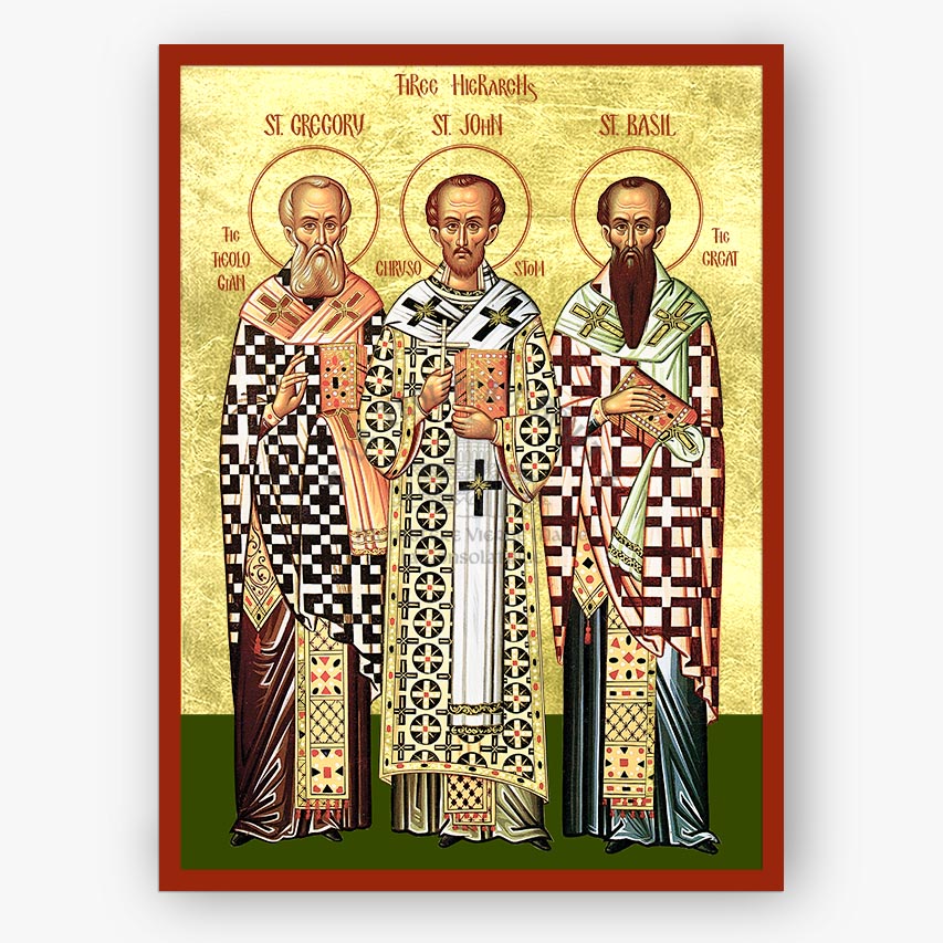 Icône des Trois Saints Hiérarques