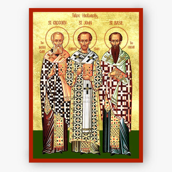 Icône des Trois Saints Hiérarques