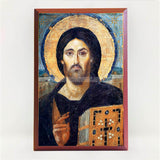 Christ Pantocrator of Sinai, byzantine orthodox custom made icon by the sisters of the Greek Orthodox monasterevmc.org / Christ Pantocrator de Sinai, icône de style byzantine orthodoxe fabriquée par les soeurs grecques orthodoxes du monasterevmc.org