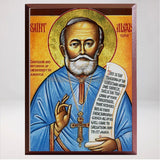 Saint Alexis Toth of Wilkes Barre, Byzantine Orthodox Icon made by the sisters of monasterevmc.org / Icône byzantine orthodoxe de Saint Alexis Toth de Wilkes Barre, faite à la main par les soeurs du monasterevmc.org