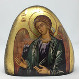 Archangel Gabriel orthodox icon on stone. monasterevmc.org
