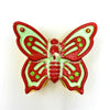 "Butterfly" beeswax candle handmade in Canada and sold by the sisters of monasterevmc.org / Chandelle en cire d'abeille "Le papillon" faite à la main par les soeurs du monasterevmc.org
