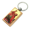 Orthodox keychain with an icon of Saint Christopher made by the sisters of monasterevmc.org / Porte-clé avec icône de Saint Christophe faite à la main par les soeurs du monasterevmc.org
