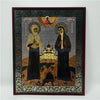 Saints Elizabeth the Duchess and Barbara the novice, Russian Orthodox Icon made by the sisters of monasterevmc.org / Icône russe orthodoxe des Saintes Elizabeth la duchesse et Barbara,, faite à la main par les soeurs du monasterevmc.org