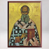 Saint Gregory the Theologian, Byzantine Orthodox Icon made by the sisters of monasterevmc.org / Icône byzantine orthodoxe de Saint Grégoire le théologien, faite à la main par les soeurs du monasterevmc.org