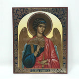 Guardian Angel, Russian Orthodox Icon made by the sisters of monasterevmc.org / Icône russe orthodoxe de l'ange guardien faite à la main par les soeurs du monasterevmc.org