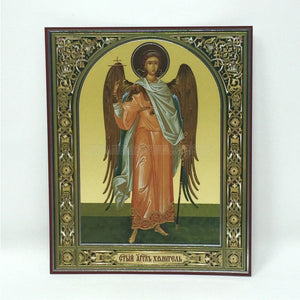 Guardian Angel, Russian Orthodox Icon made by the sisters of monasterevmc.org / Icône russe orthodoxe de l'ange guardien faite à la main par les soeurs du monasterevmc.org