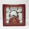 Kourambie, traditional Christmas Greek cookies made by the sisters of monasterevmc.org / Kourambie, biscuits traditionels grecs de Noël, faits maison par les soeurs du monasterevmc.org
