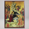 Nativity of Christ, byzantine orthodox custom made icon by the sisters of monasterevmc.org| Nativité du Christ,  icône byzantine orthodoxe fabriquée par les soeurs du monasterevmc.org