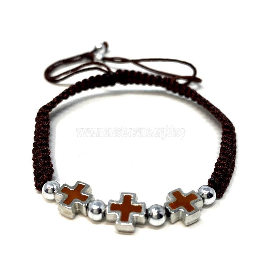 Orthodox bracelet sold by the sisters of monasterevmc.org / Bracelet orthodoxe vendu par les soeurs du monasterevmc.org
