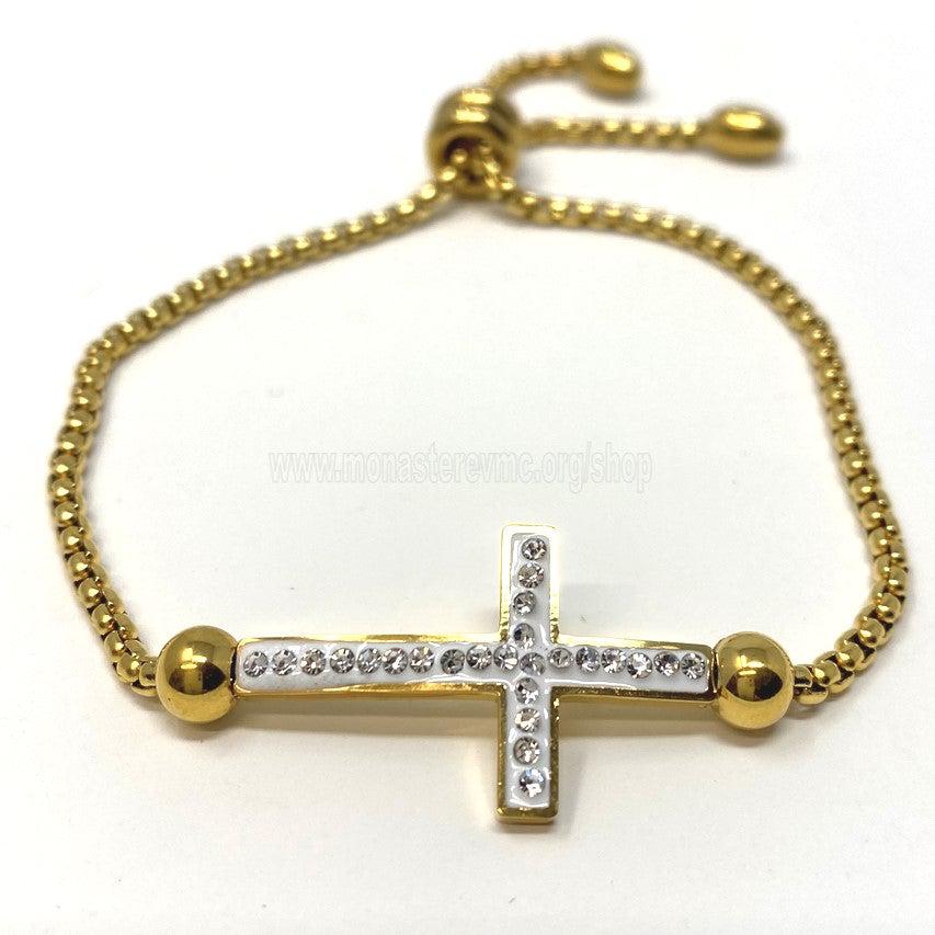 Orthodox bracelet sold by the sisters of monasterevmc.org / Bracelet orthodoxe vendu par les soeurs du monasterevmc.org