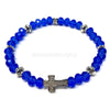 Orthodox crystal bead and cross bracelet sold by the siters of monasterevmc.org / Bracelet orthodoxe avec croix et crystaux vendu par les soeurs du monasterevmc.org