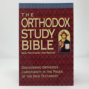 Orthodox Study Bible, New Testament and Psalms orthodox book sold in Canada by the sisters of monasterevmc.org