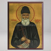 Saint Paisios the Athonite, the wonderworker, byzantine orthodox custom made icon by the sisters of monasterevmc.org/ Icône byzantine orthodoxe de Saint Paisios l'Athonite, fabriquée par les soeurs du monasterevmc.org