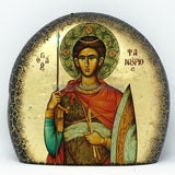 Saint Phanourios sur pierre