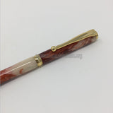 Super Russet Micro Pearl acrylic Pen hand turned by the sisters of Monastery Virgin Mary Consolatory. monasterevmc.org