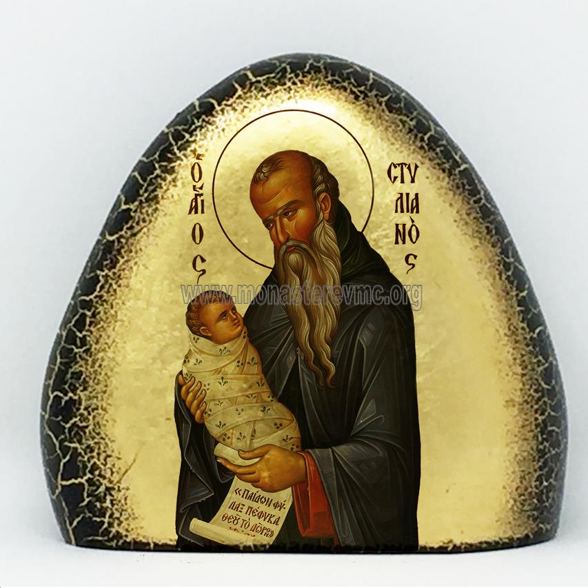 Saint Stylianos sur pierre