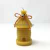 Beeswax "Rope Woven Skep" Candle | Pillier en cire d'abeille "La Ruche"