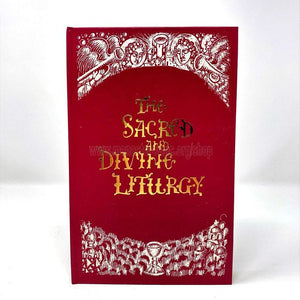 The Sacred and Divine Liturgy orthodox book sold by the sisters of monasterevmc.org