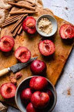 Apple, Plum Cinnamon Jam | Tartinade aux pommes, prunes & canelle