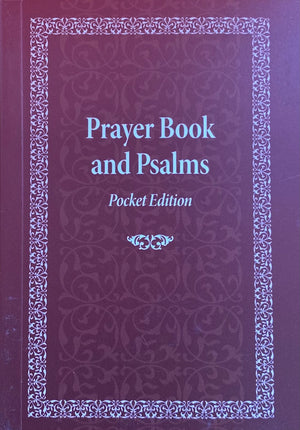 Prayer book and Psalms, pocket edition, orthodox book sold by the sisters of monasterevmc.org
