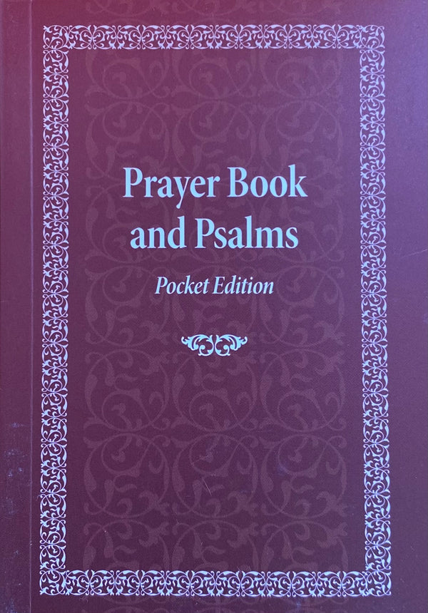 Prayer book and Psalms, pocket edition, orthodox book sold by the sisters of monasterevmc.org